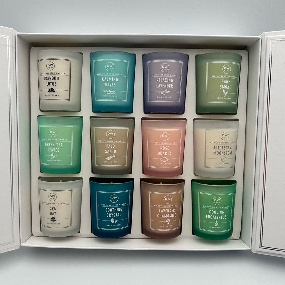 *New* DW Home Spa Day 12 Relaxing & Fragrant Scented Candles (Hand Poured Wax) - Picture 4 of 16